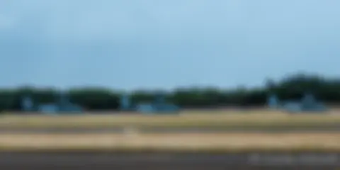 On 8/21/23 President Biden visited Maui to assess the damage caused by the wildfire disaster . . . These Bell Boeing V22 Osprey tiltrotor aircraft accompanied him . . .